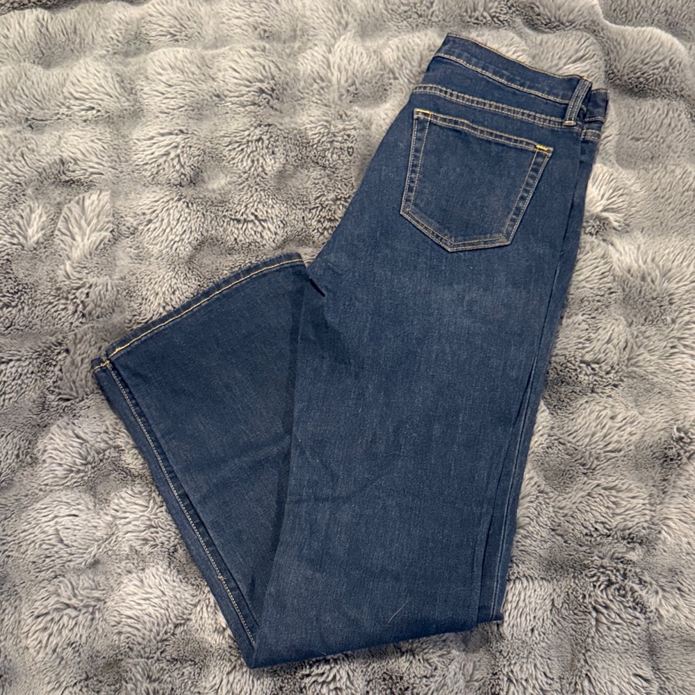 GAP Women's Boot Cut Jeans in Deep Blue